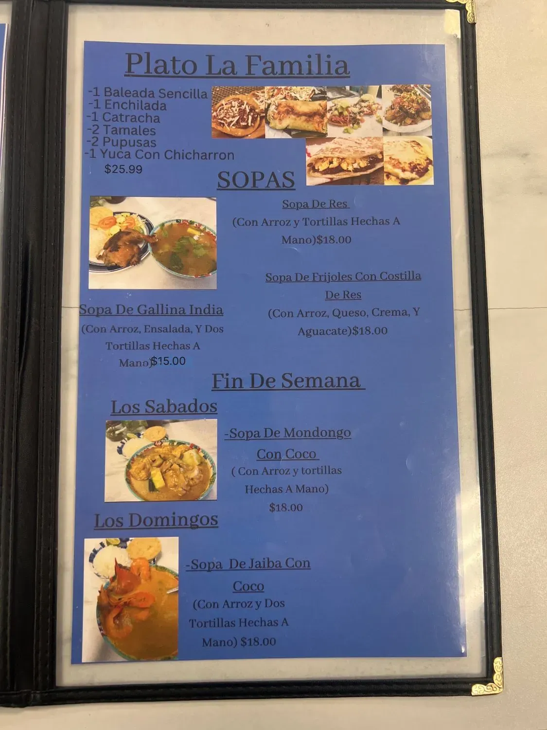 Menu 6