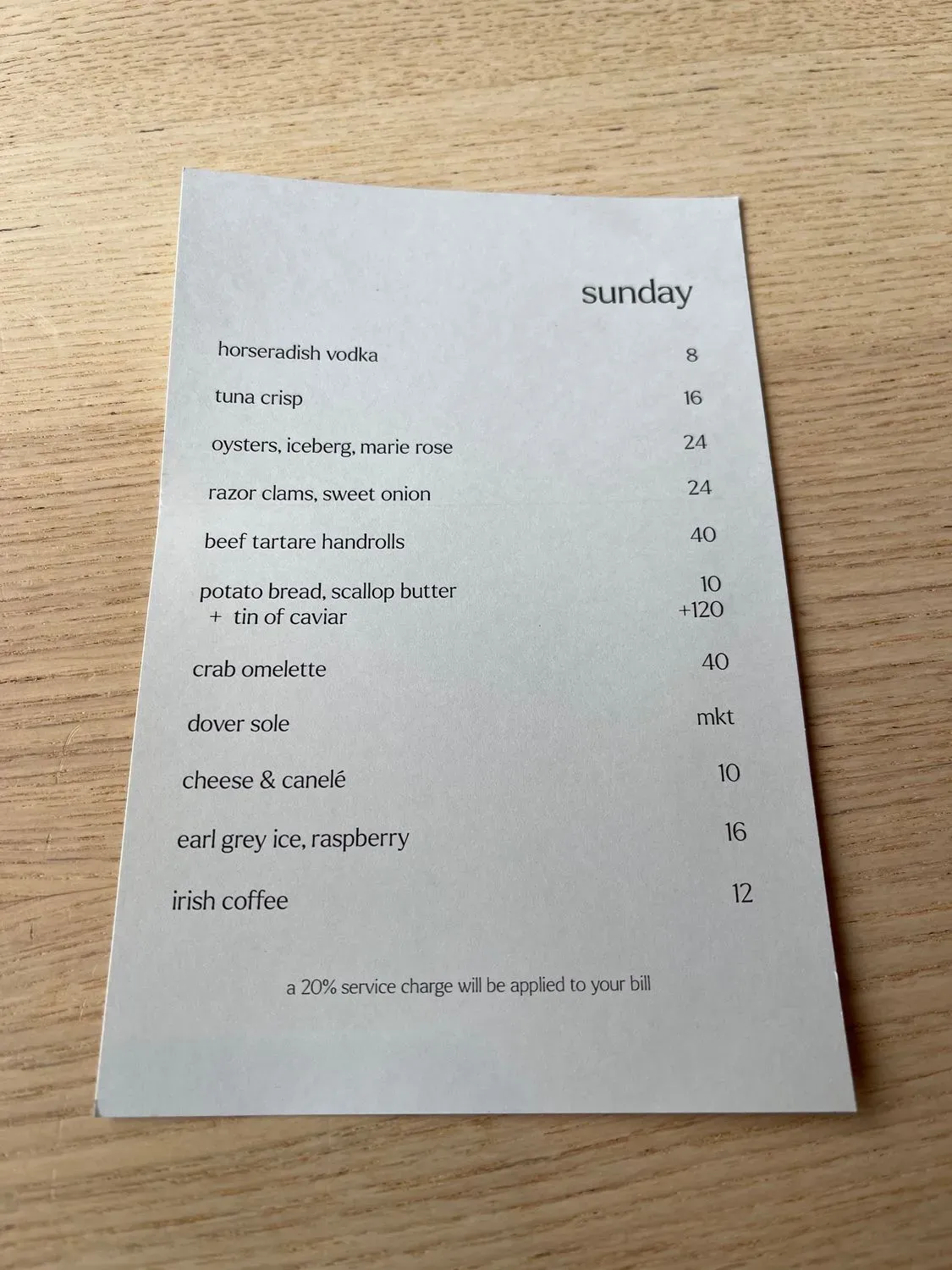 Menu 6