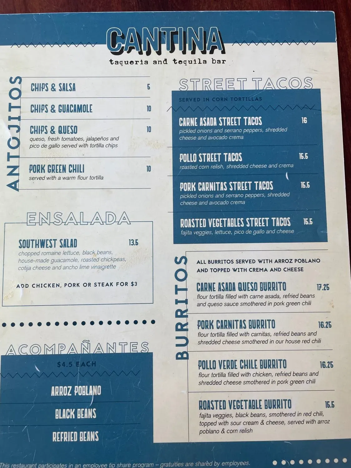 Menu 6