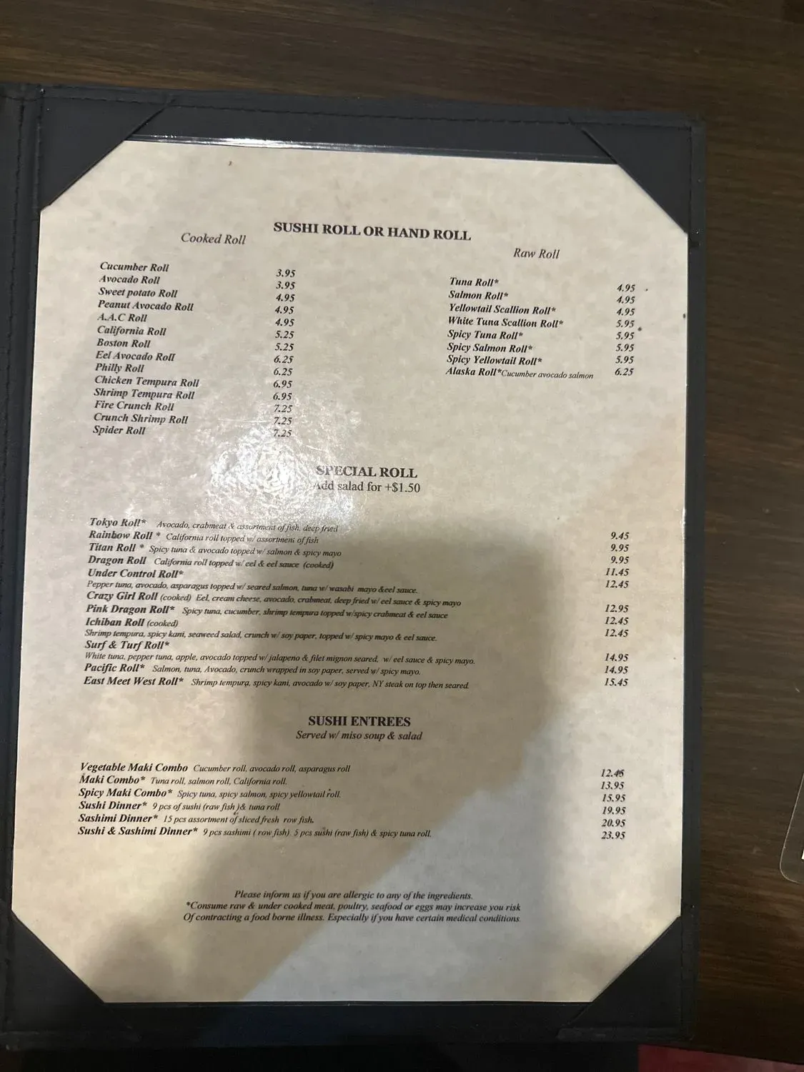 Menu 6