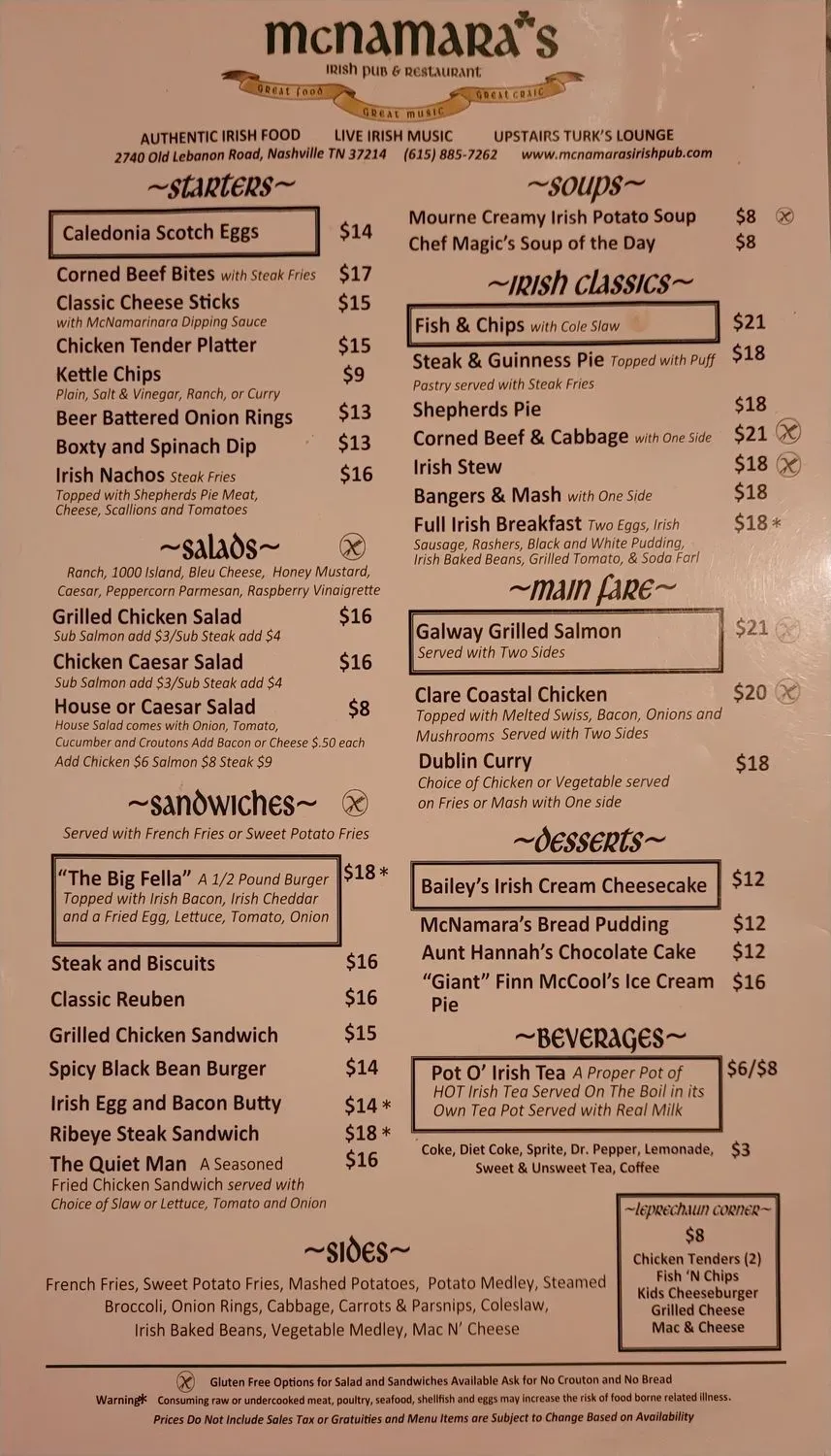 Menu 6