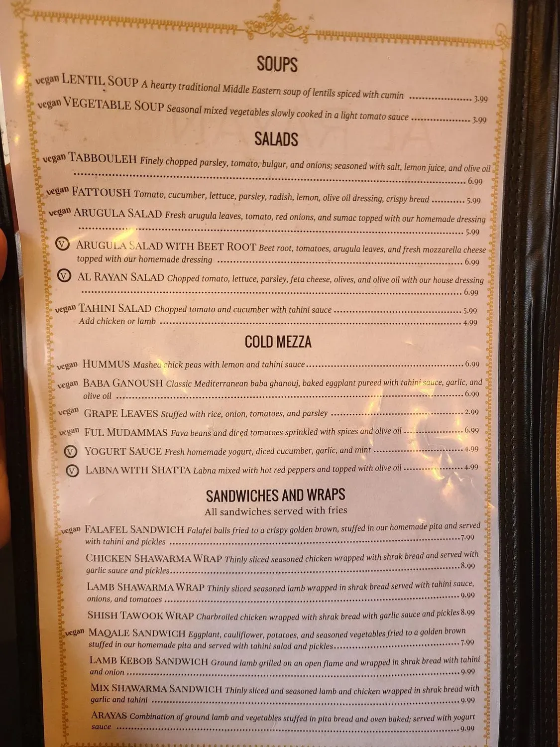 Menu 6