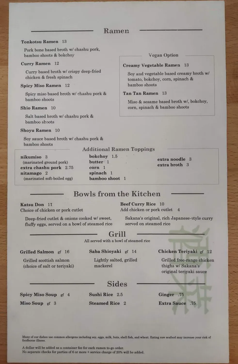 Menu 3