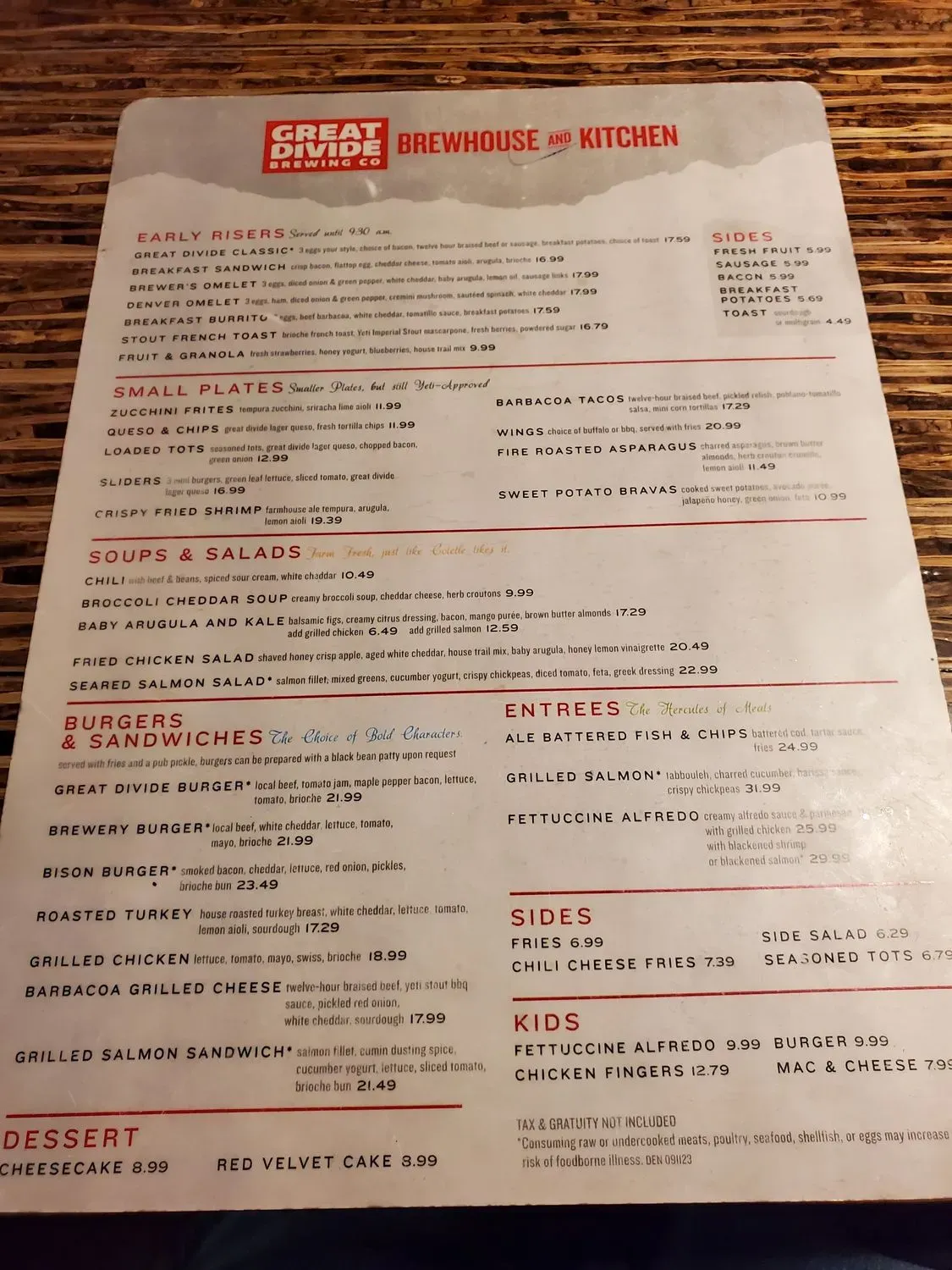 Menu 6