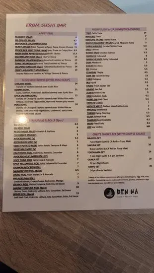 Menu 6