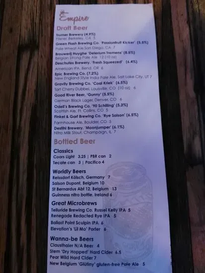 Menu 4