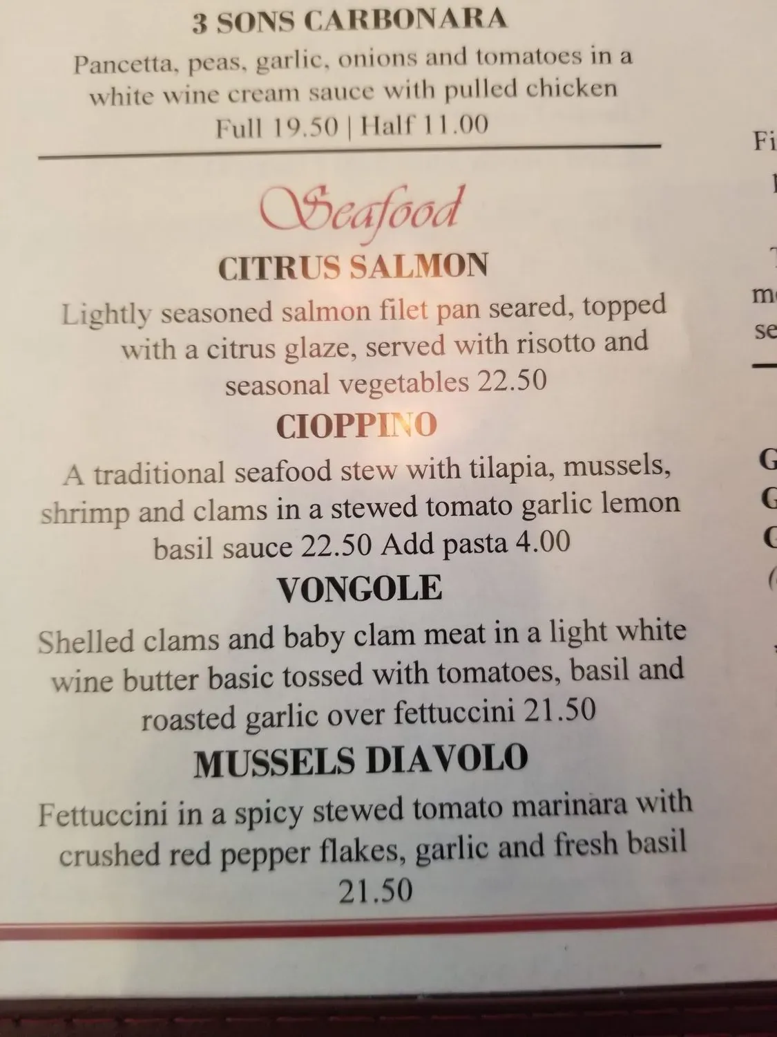 Menu 6