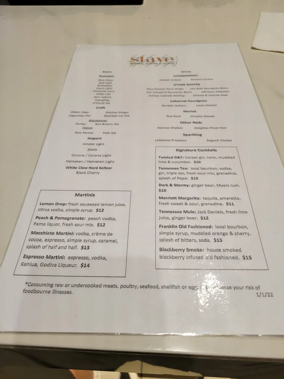 Menu 4