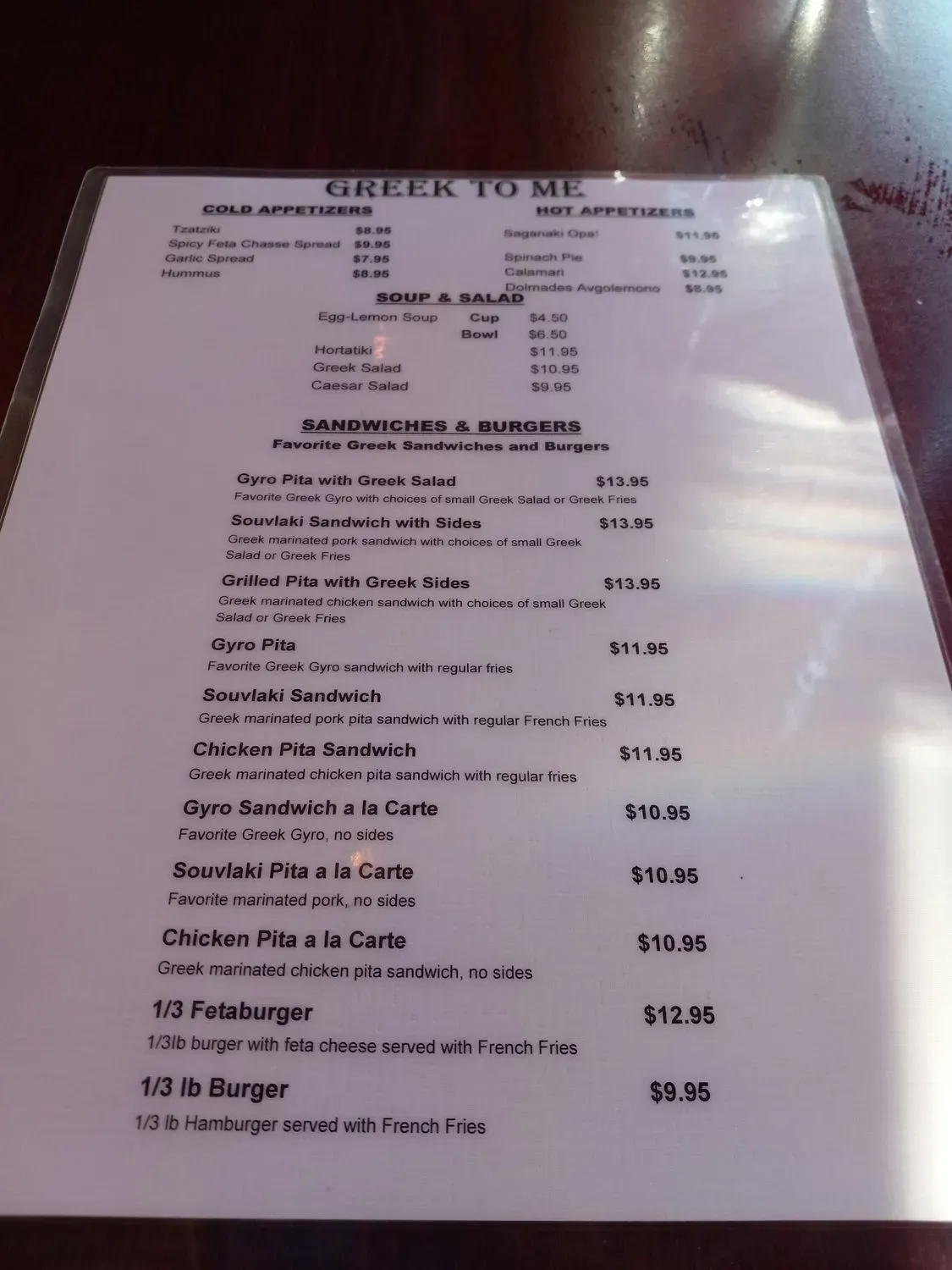 Menu 6