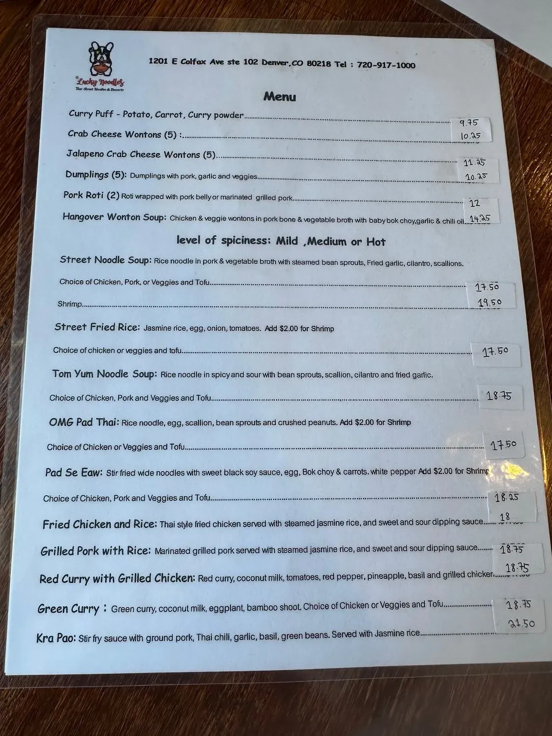 Menu 4