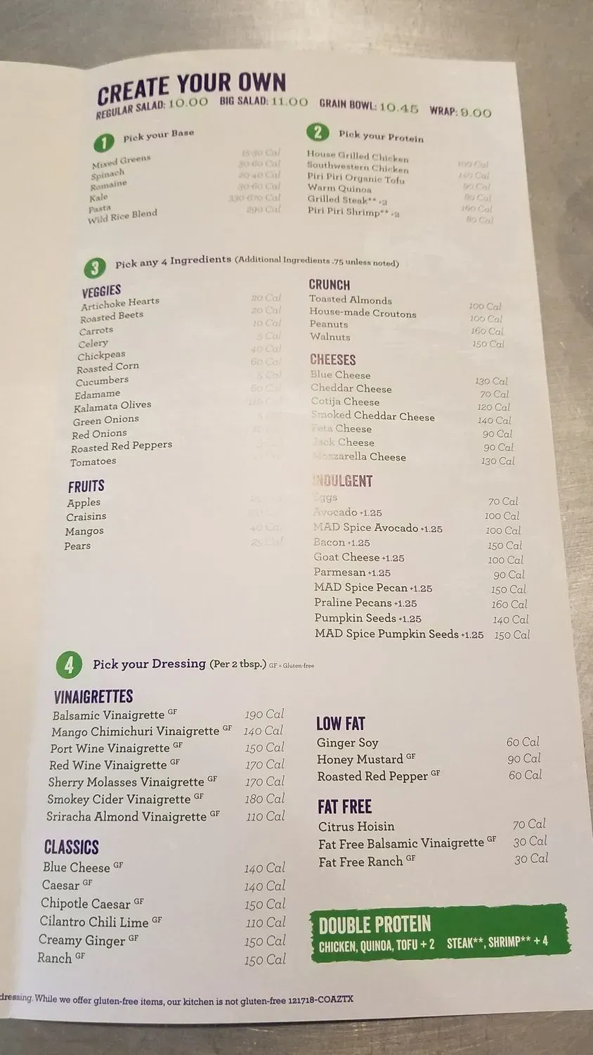 Menu 4