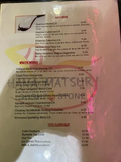 Menu 6