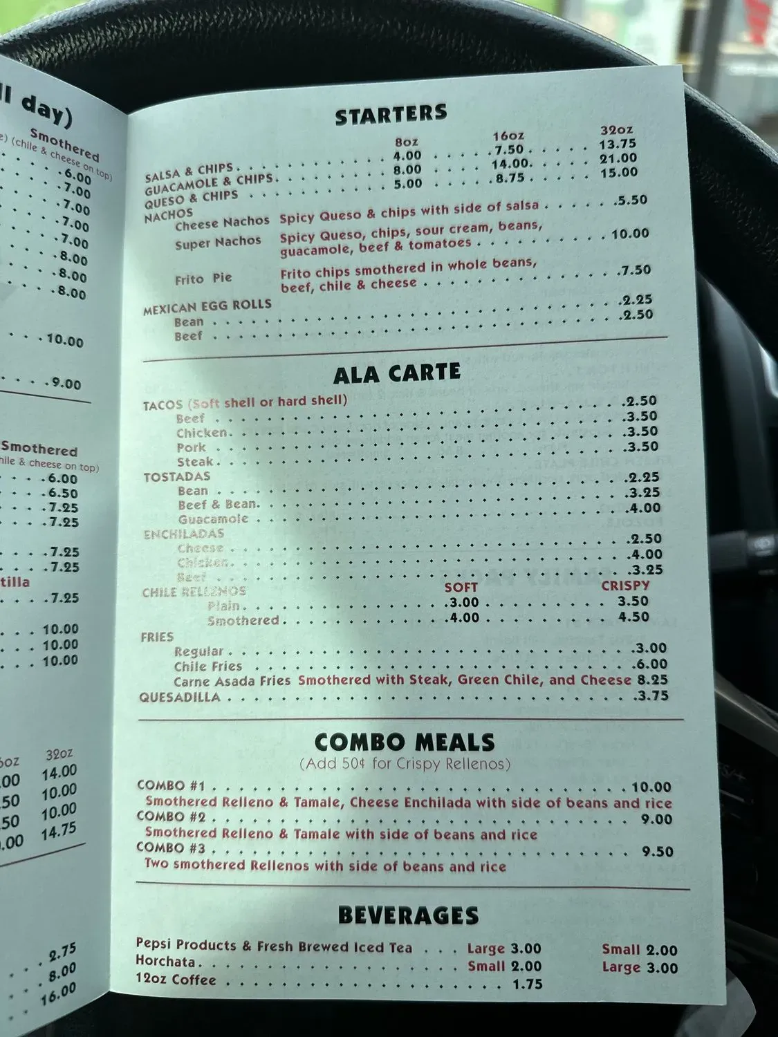 Menu 3