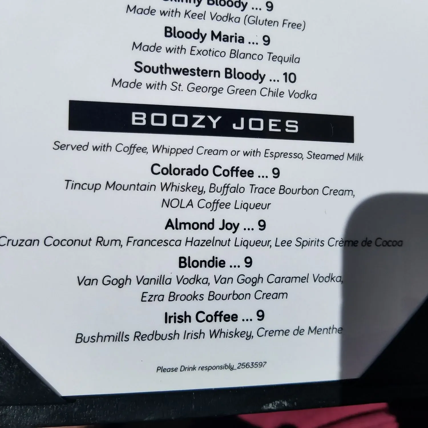 Menu 6