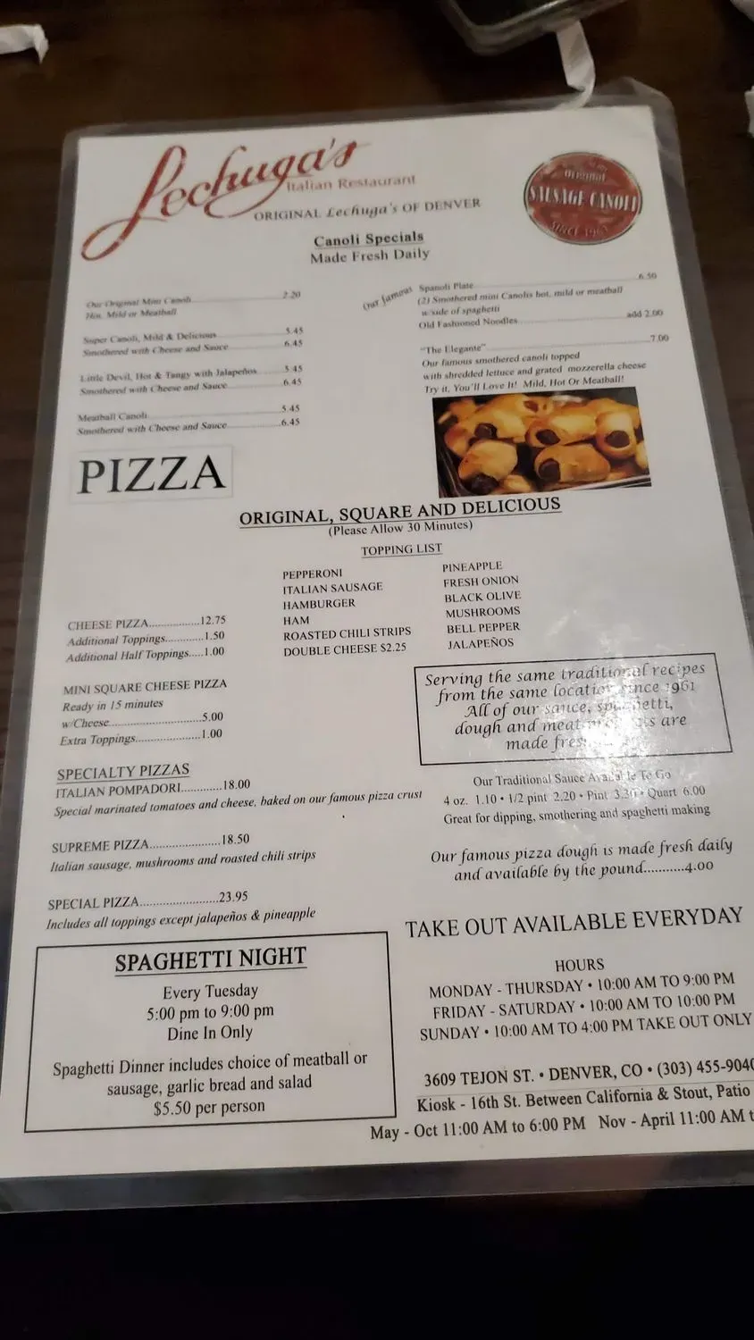 Menu 4