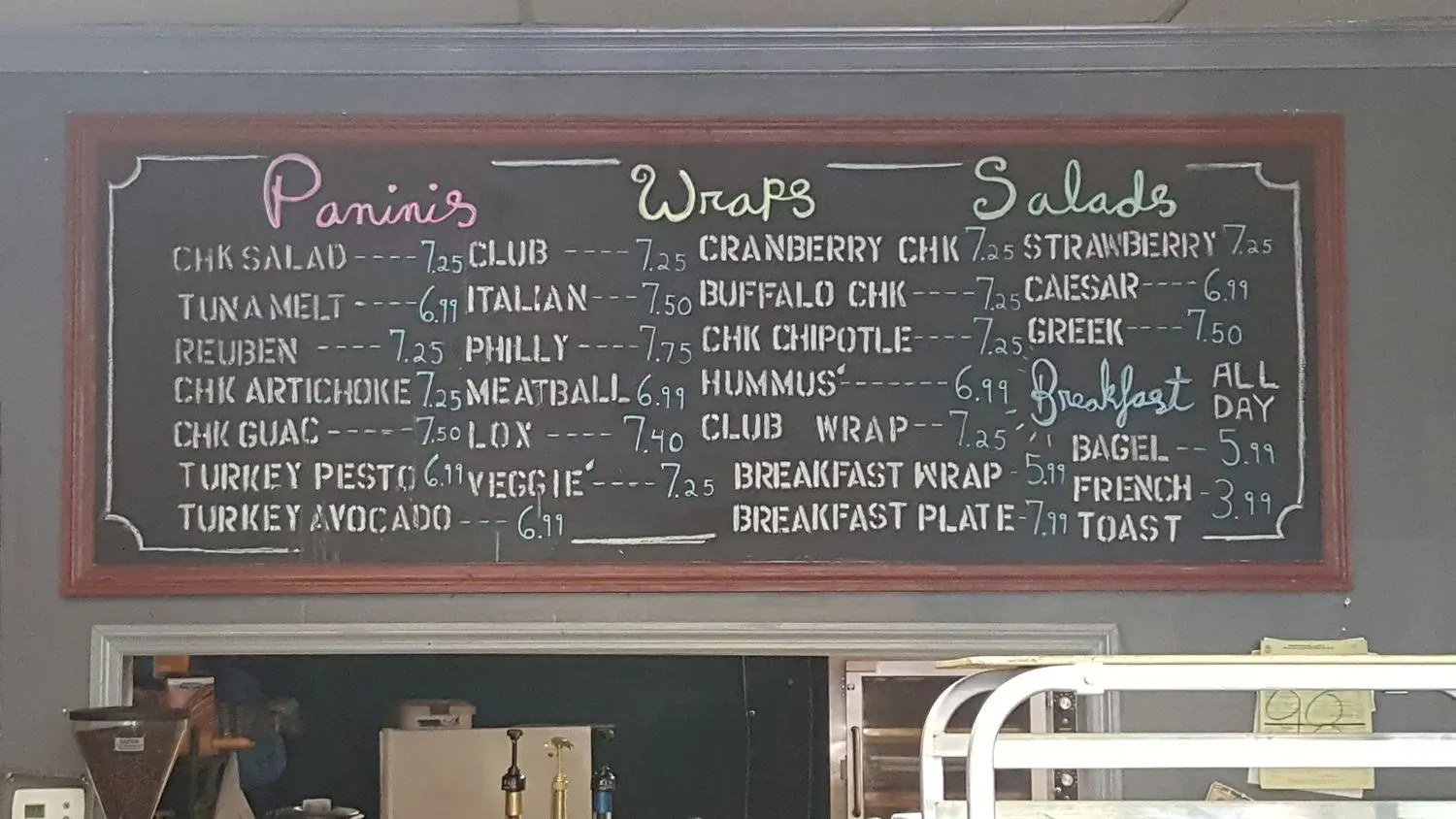 Menu 4