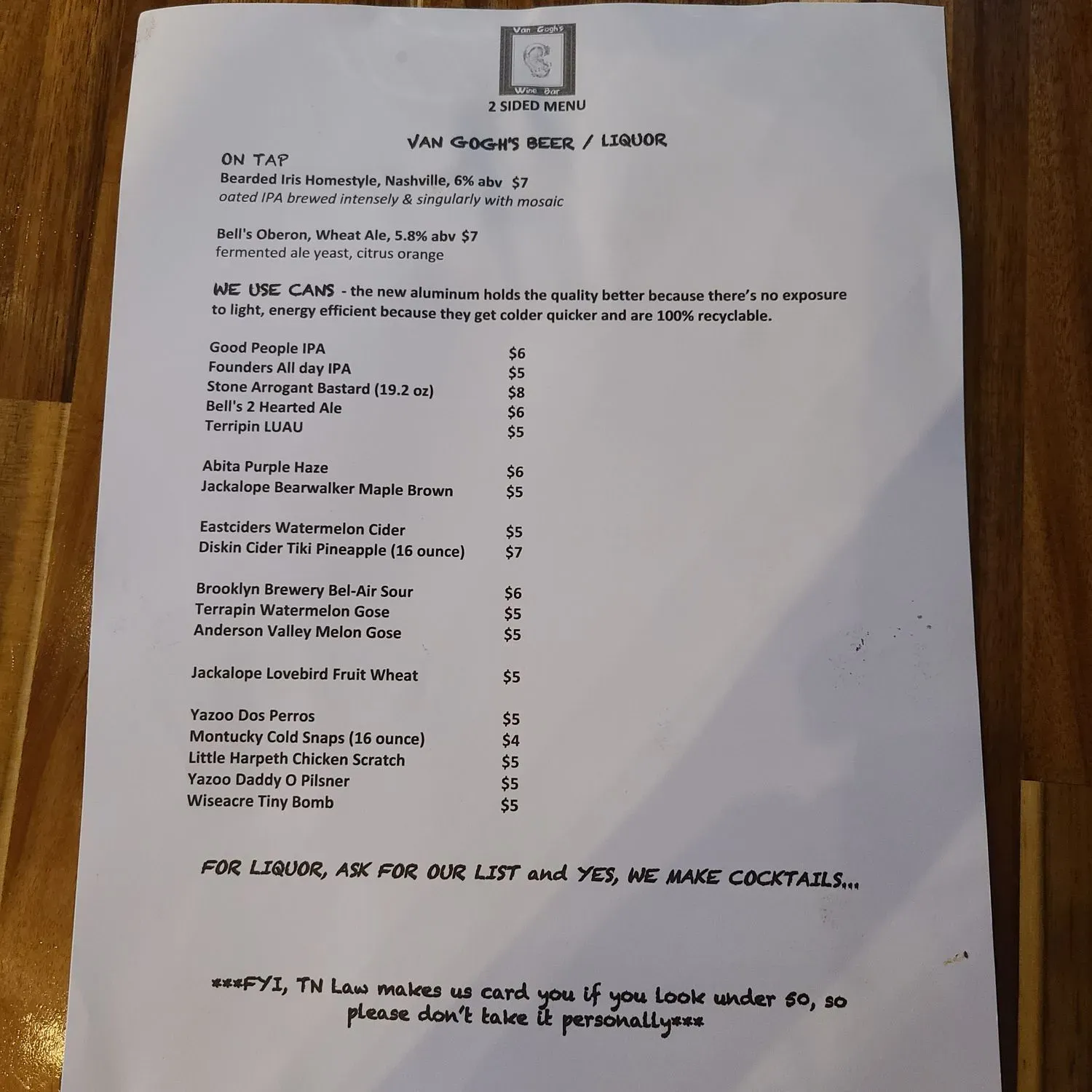 Menu 3