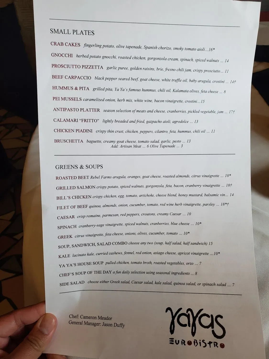 Menu 6