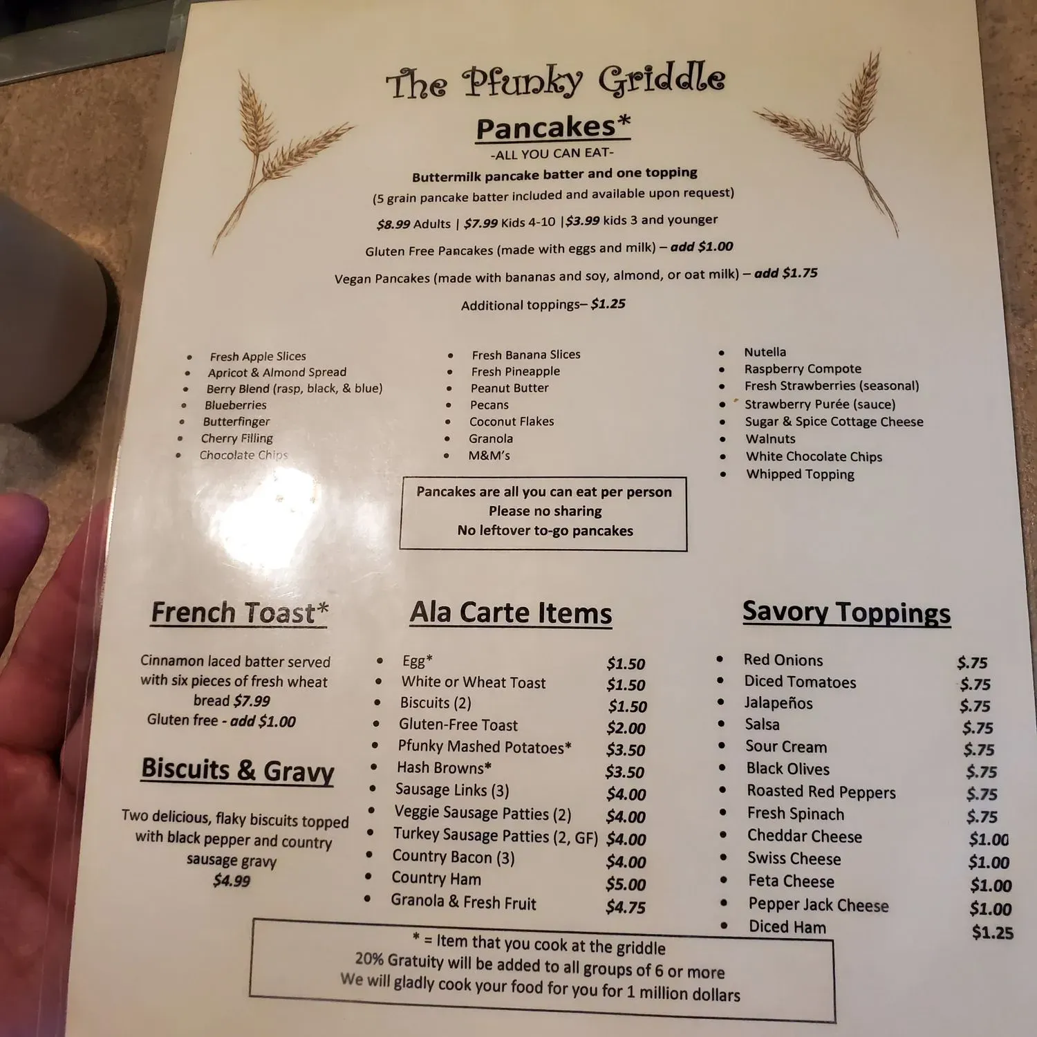 Menu 3