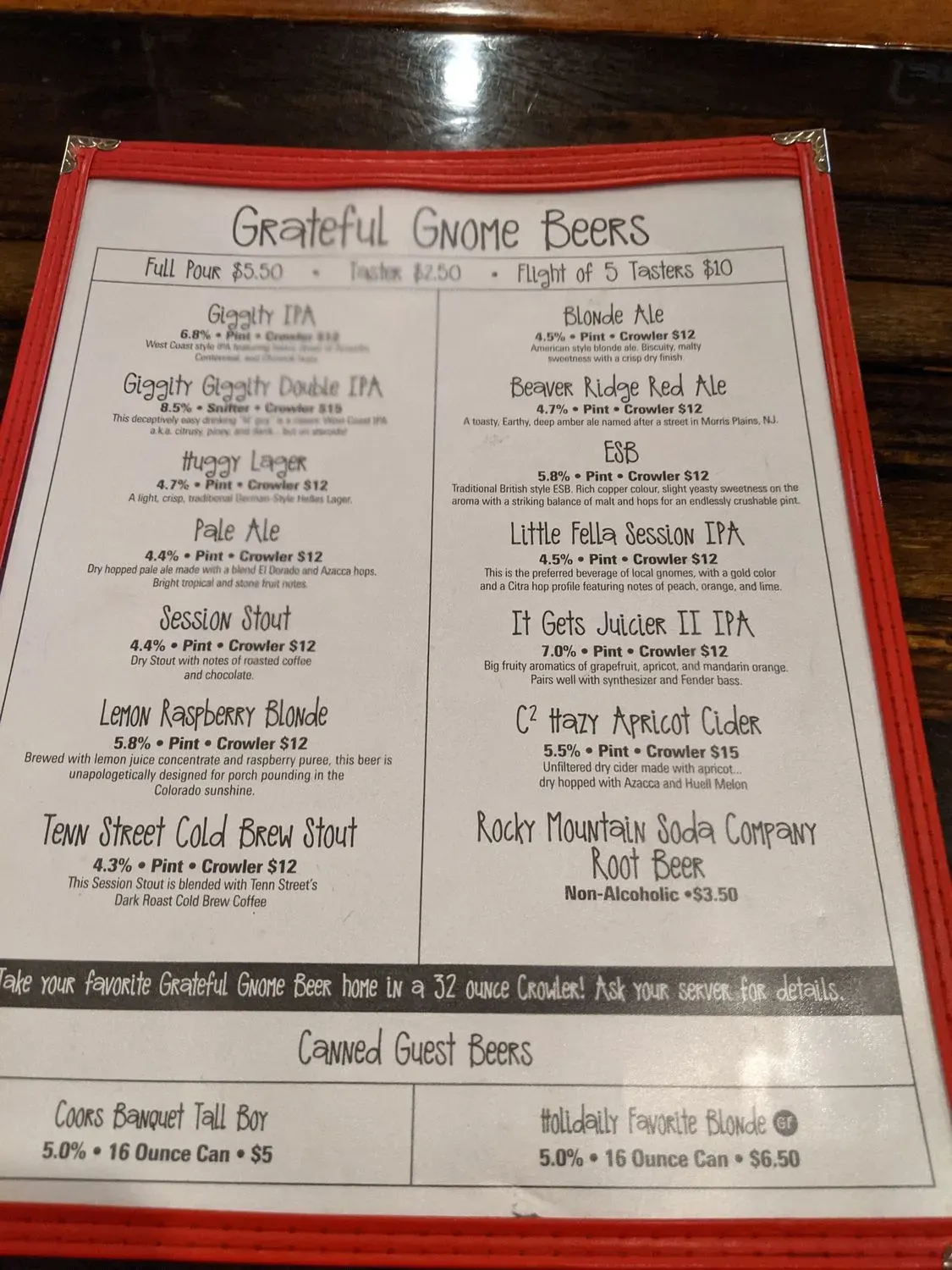 Menu 4