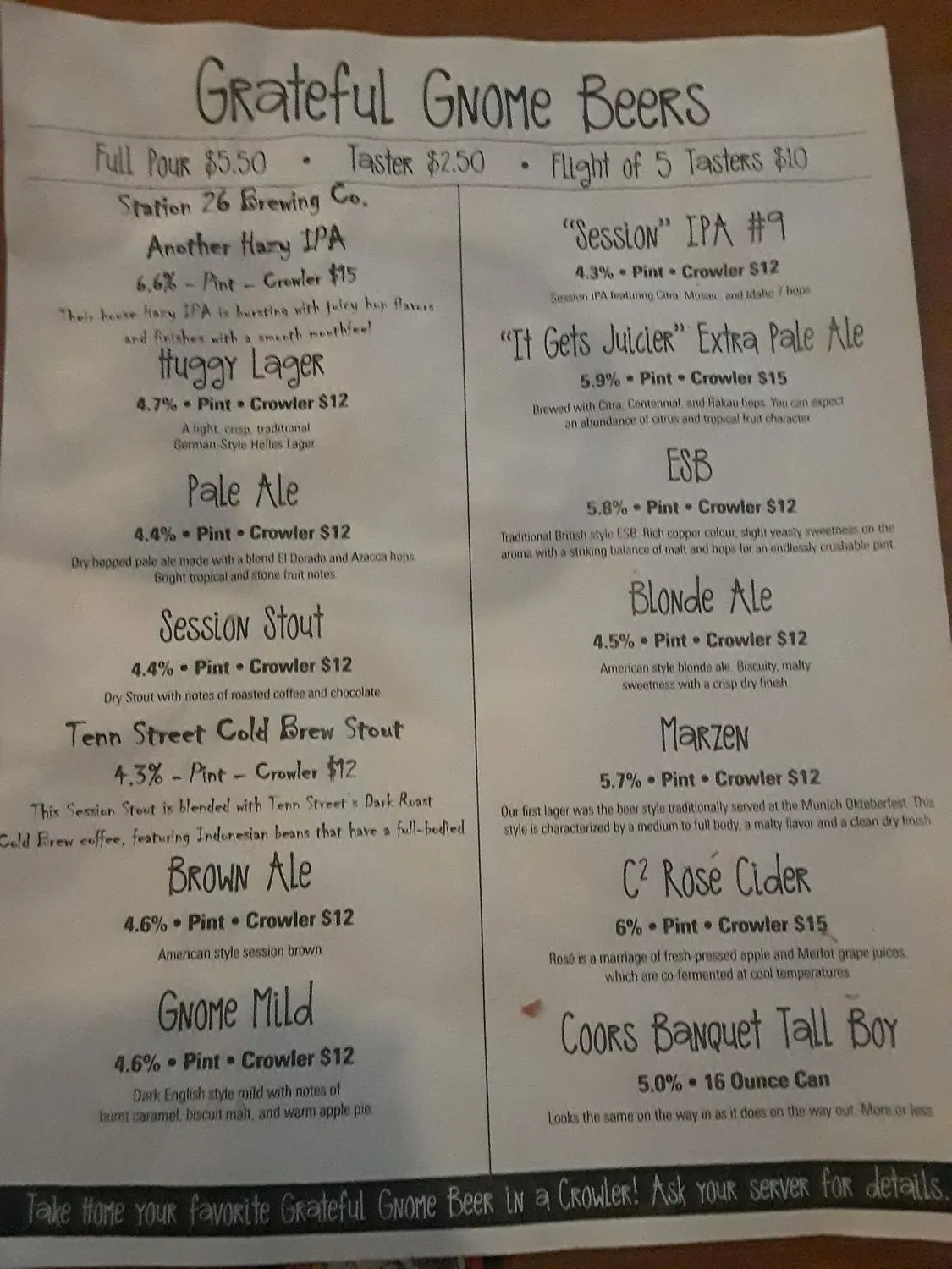 Menu 6