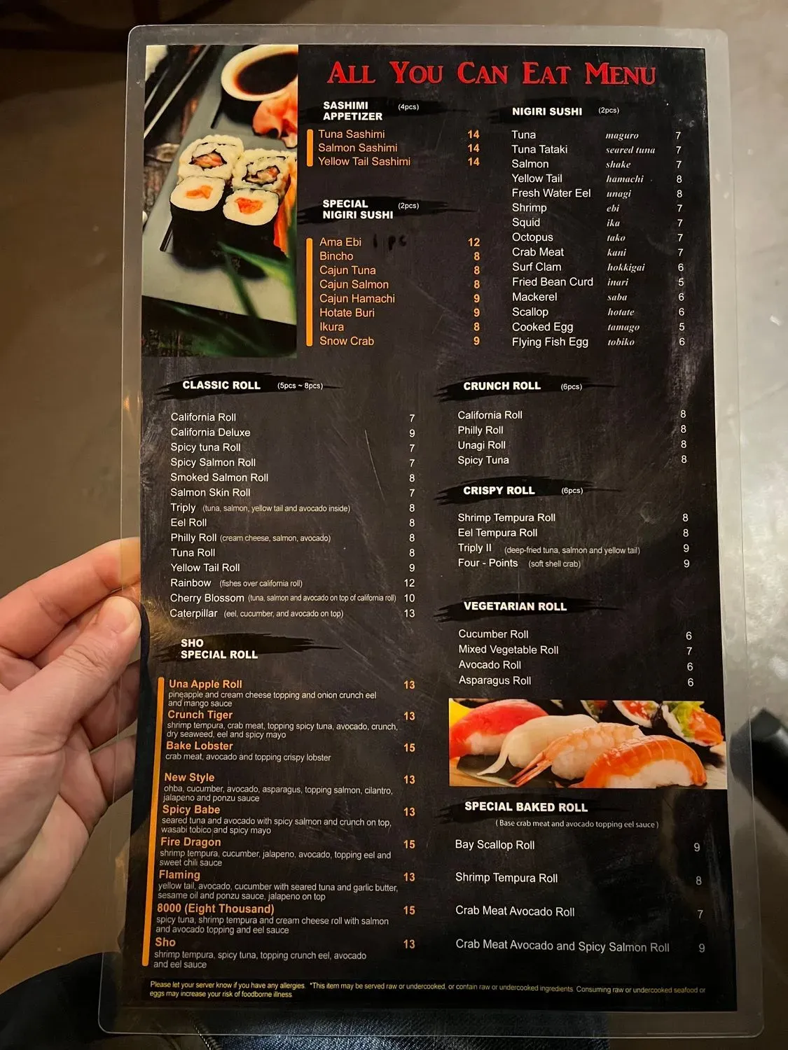 Menu 6