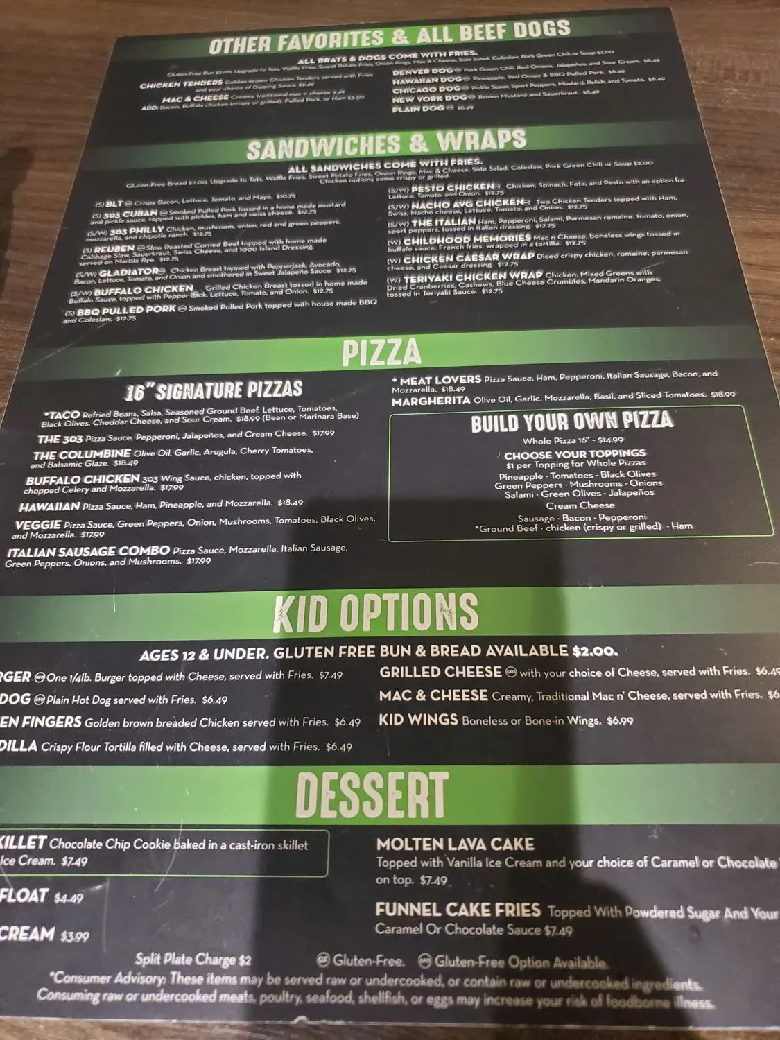 Menu 3