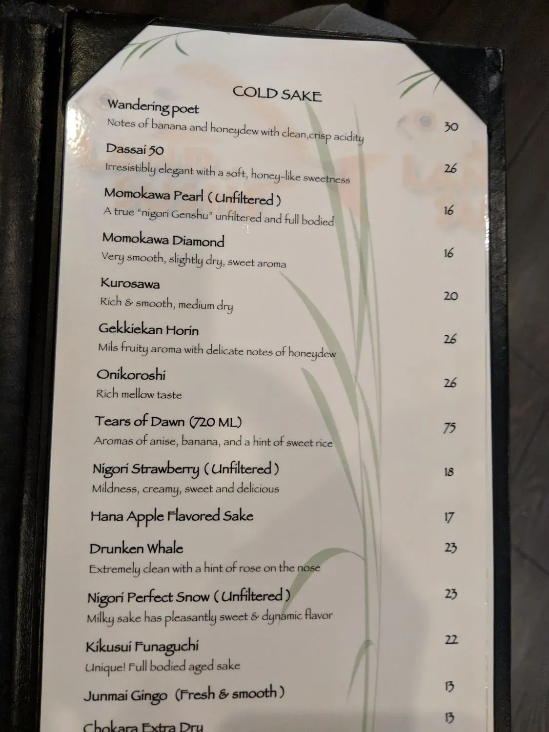 Menu 6