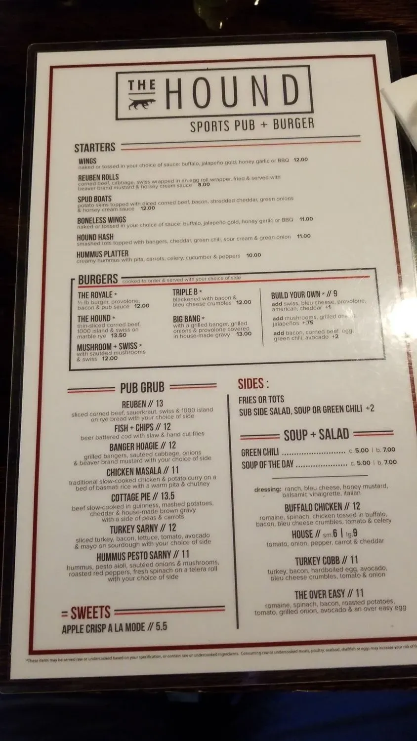 Menu 6