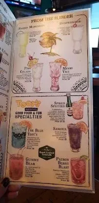 Toot’s West Menu - Updated November 2025