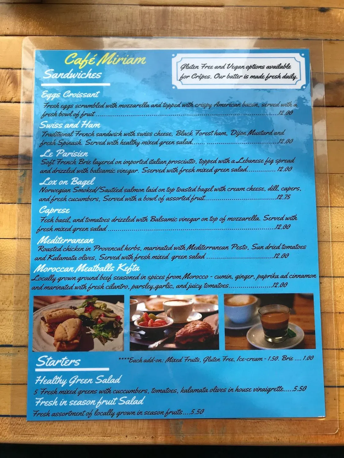 Menu 4