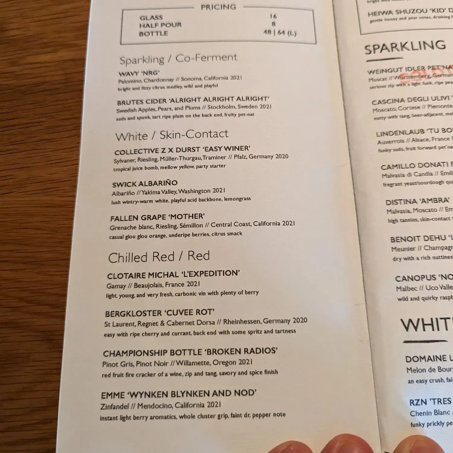 Menu 3