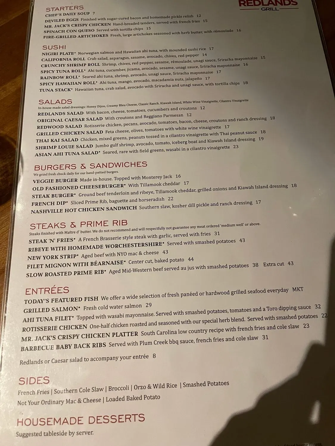 Menu 4