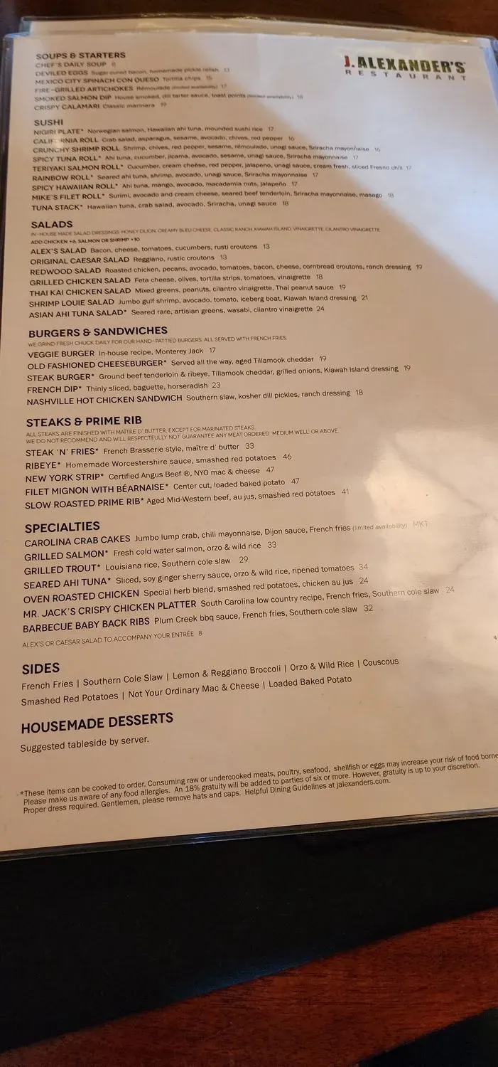 Menu 4