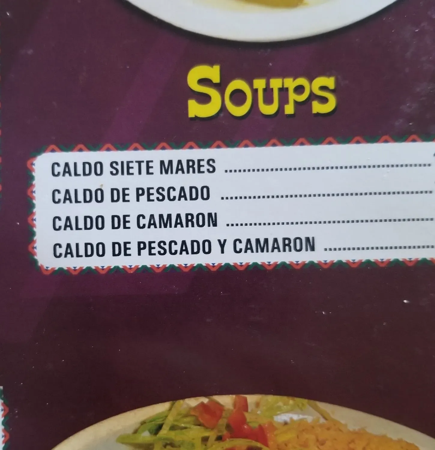 Menu 6