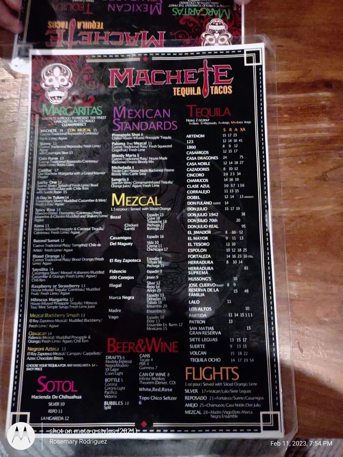 Menu 3