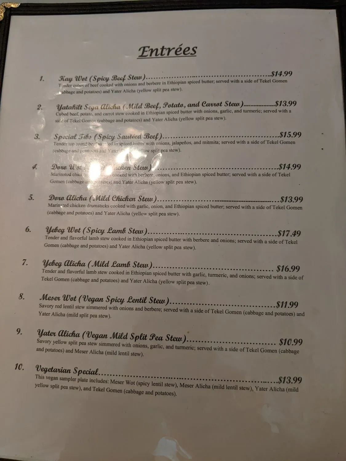 Menu 6