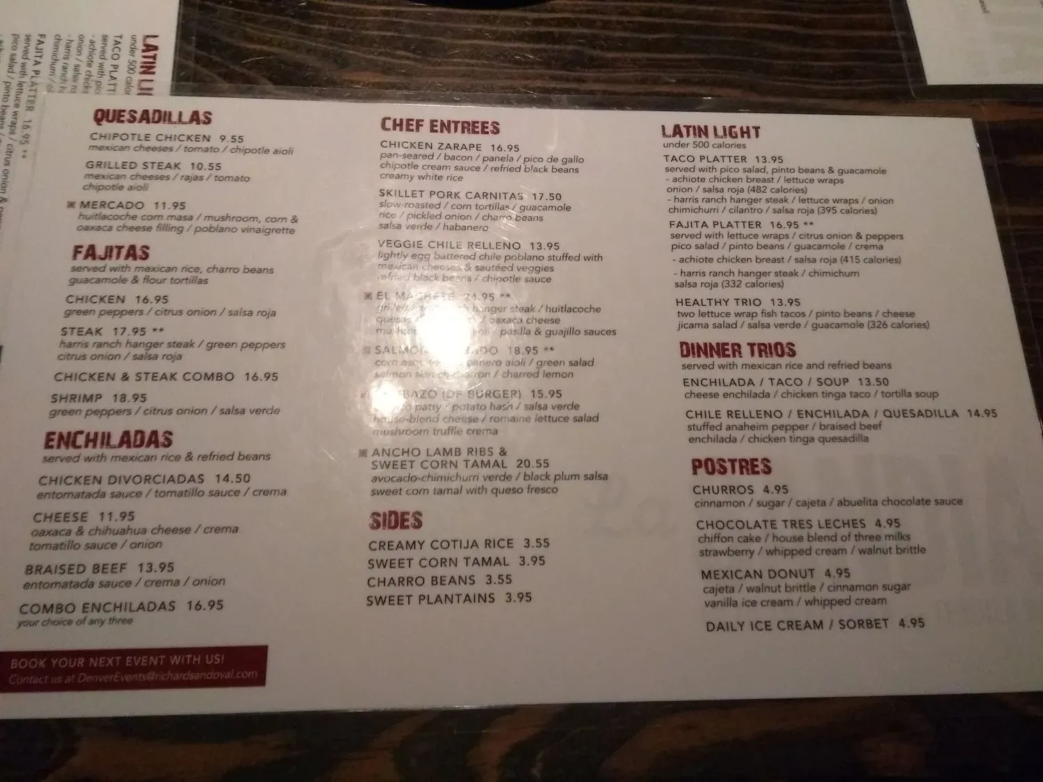 Menu 6