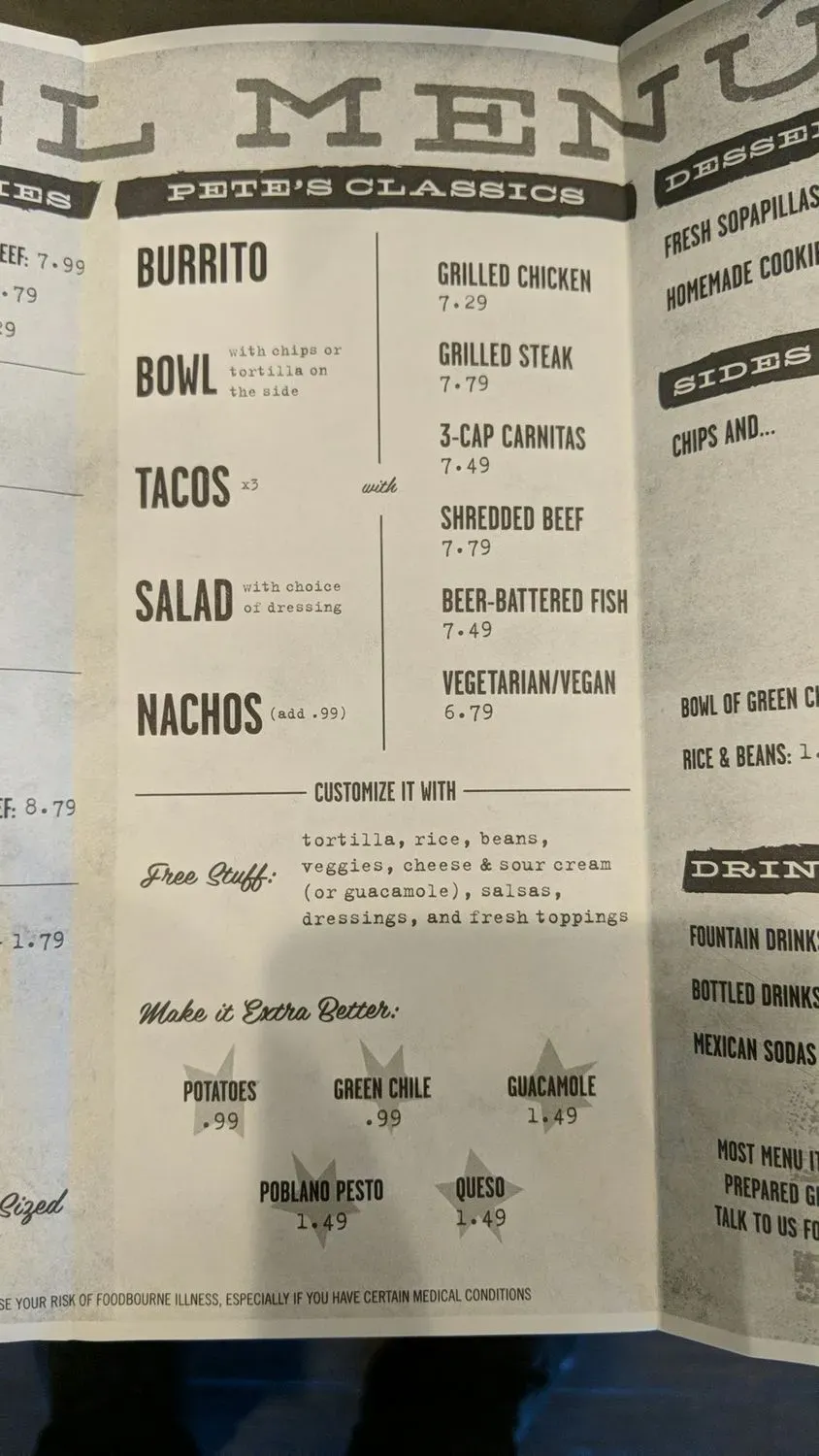 Menu 6