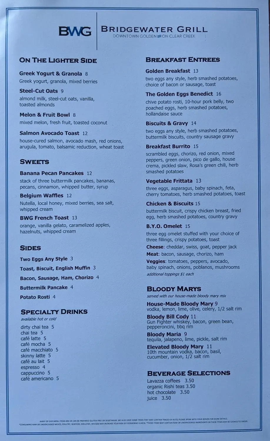 Menu 3