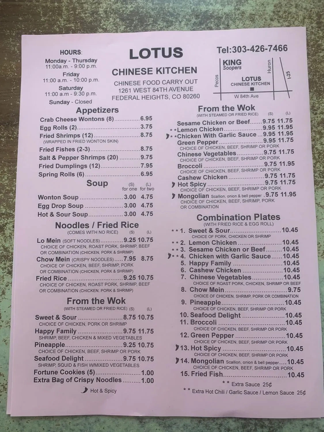 Menu 6