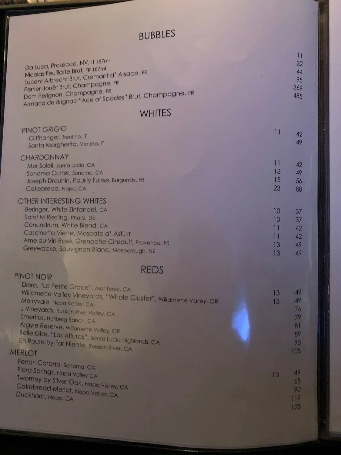 Menu 6