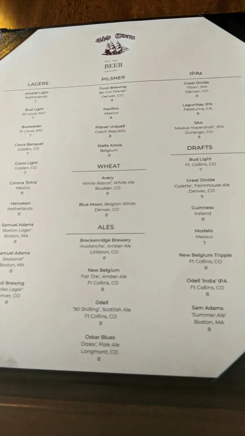 Menu 6