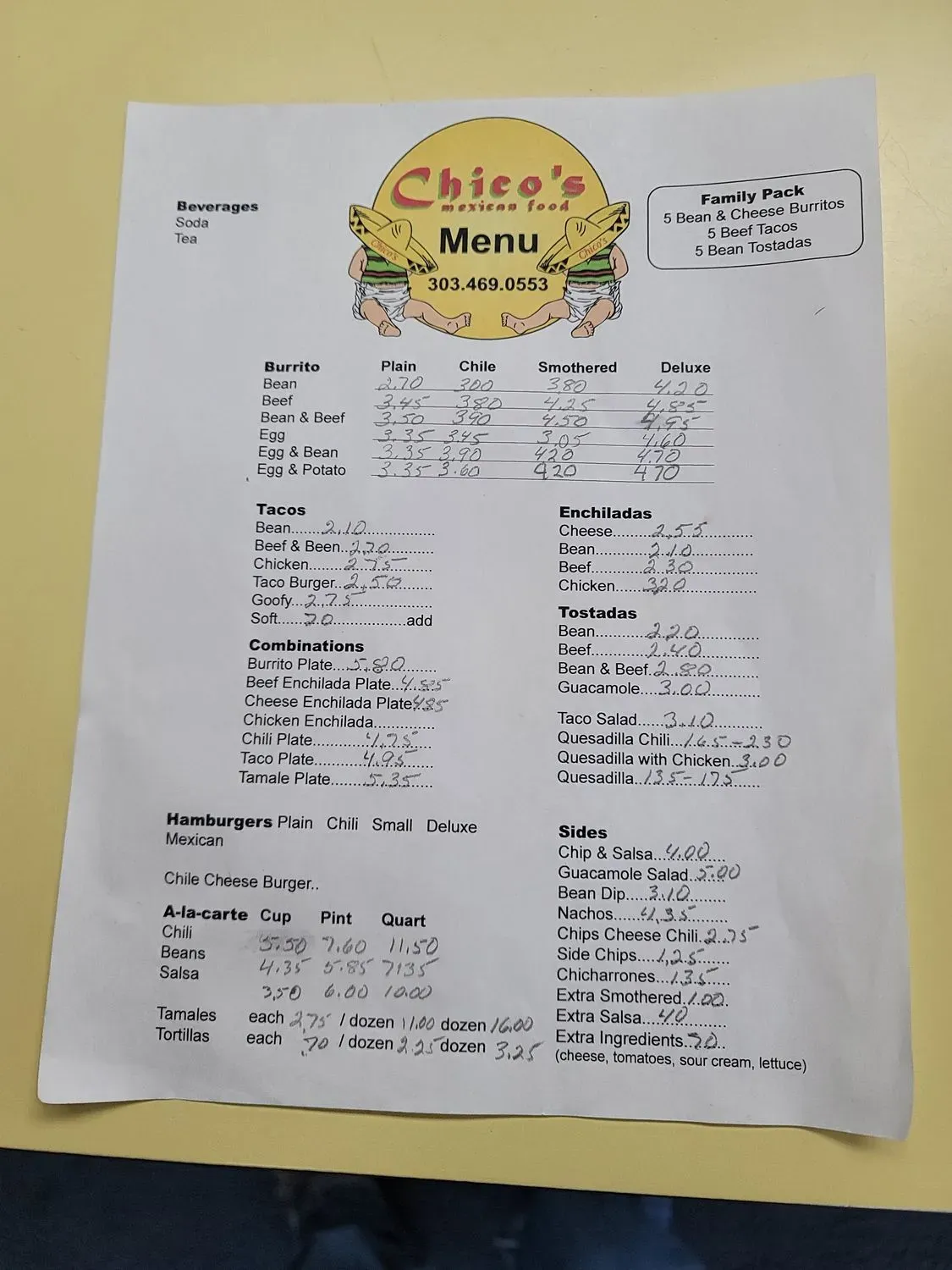 Menu 3