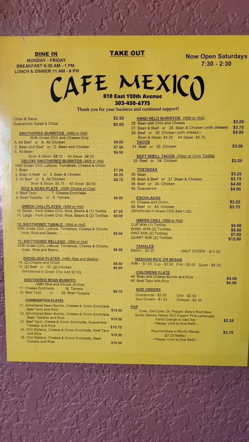 Menu 3