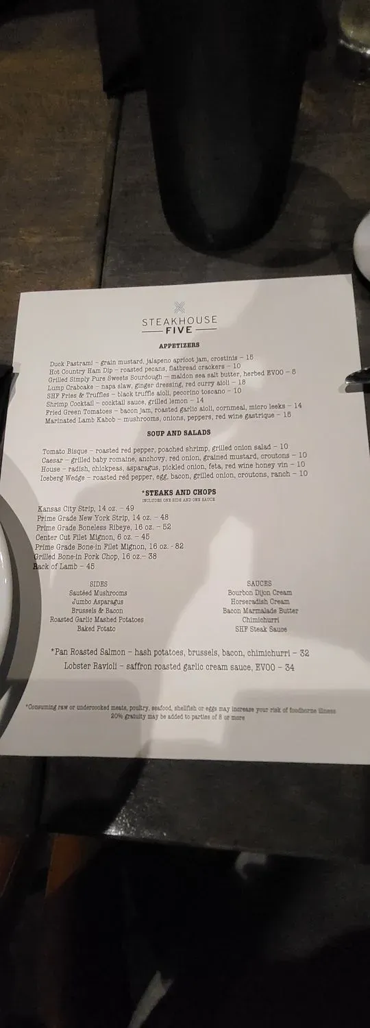 Menu 6