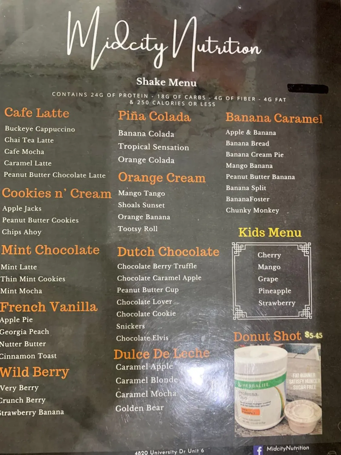 Menu 4