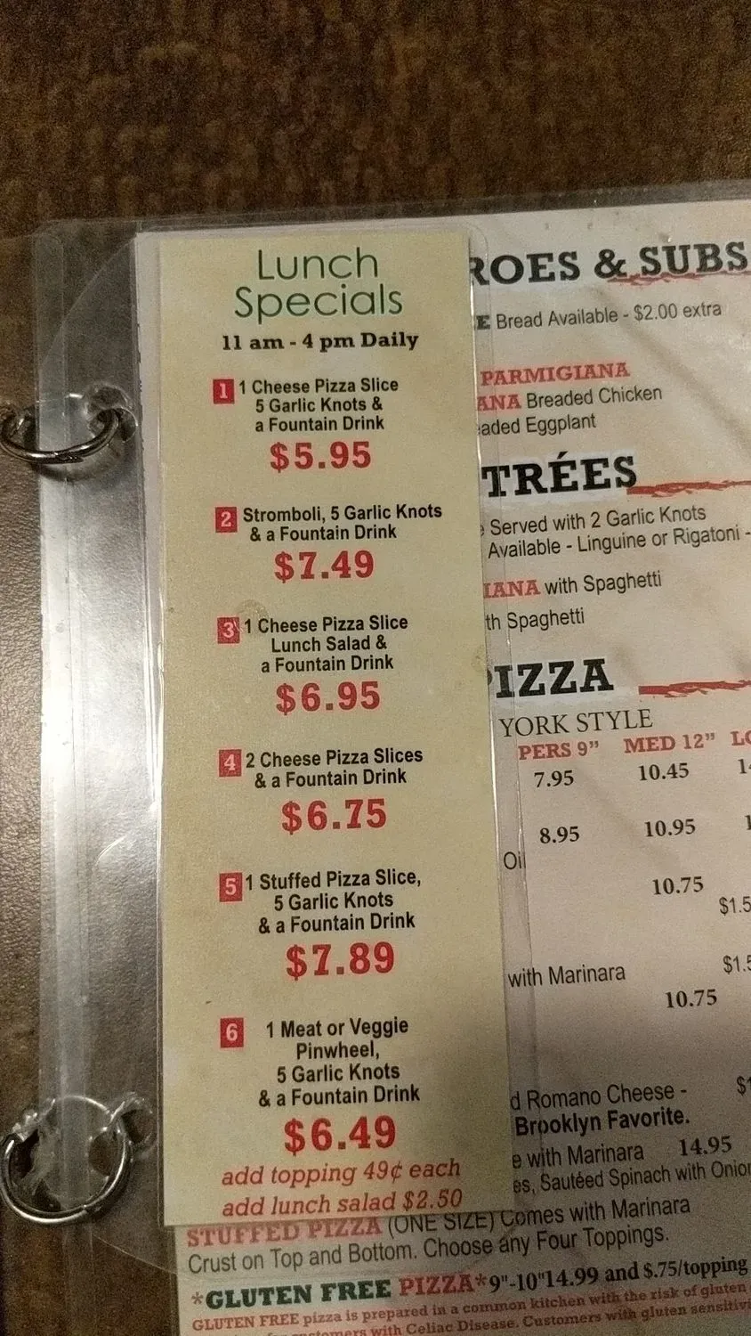 Menu 4