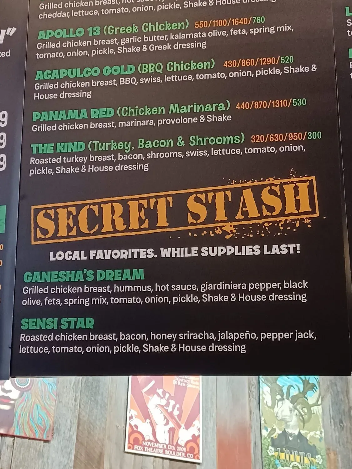 Menu 6