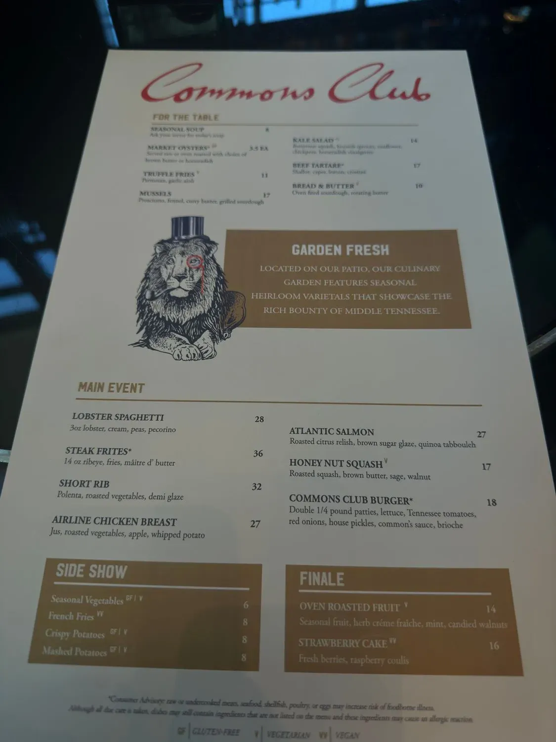 Menu 4